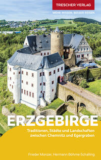 Vorderes Coverbild TRESCHER Reiseführer Erzgebirge
