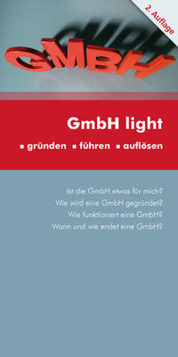 Vorderes Coverbild GmbH light 2. Auflage