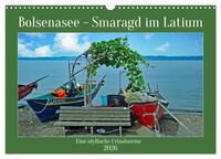 Vorderes Coverbild Bolsenasee Smaragd im Latium (Wandkalender 2026 DIN A3 quer), CALVENDO Monatskalender