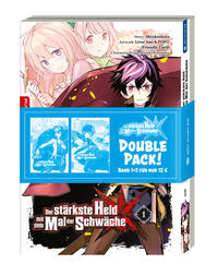 Vorderes Coverbild Der stärkste Held mit dem Mal der Schwäche Double Pack 01 & 02
