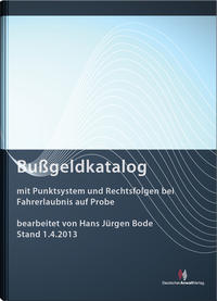 Vorderes Coverbild Bußgeldkatalog