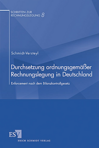 Vorderes Coverbild Durchsetzung ordnungsgemäßer Rechnungslegung in Deutschland