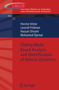 Vorderes Coverbild Sliding Mode Based Analysis and Identification of Vehicle Dynamics