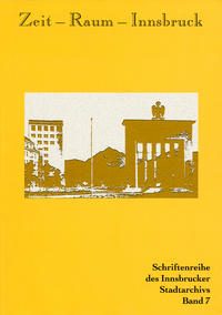 Vorderes Coverbild Zeit - Raum - Innsbruck 7