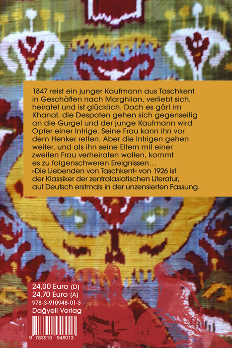 Rückseitencover Die Liebenden von Taschkent