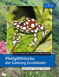 Vorderes Coverbild Pfeilgiftfrösche der Gattung Excidobates