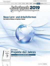 Vorderes Coverbild Jahrbuch eLearning & Wissensmanagement 2019