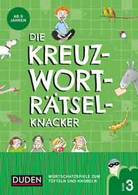 Vorderes Coverbild Die Kreuzworträtselknacker – ab 8 Jahren (Band 3)