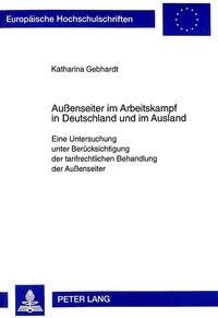 Vorderes Coverbild Außenseiter im Arbeitskampf in Deutschland und im Ausland