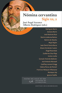 Vorderes Coverbild Nómina cervantina. Siglo XX, 2