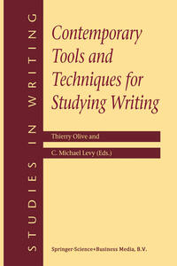 Vorderes Coverbild Contemporary Tools and Techniques for Studying Writing