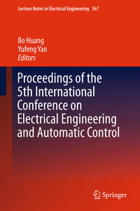 Vorderes Coverbild Proceedings of the 5th International Conference on Electrical Engineering and Automatic Control