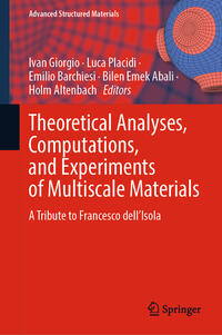 Vorderes Coverbild Theoretical Analyses, Computations, and Experiments of Multiscale Materials