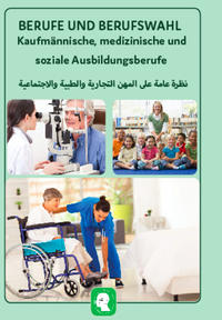 Vorderes Coverbild Interkultura Überblick der kaufmännischen, medizinischen und sozialen Ausbildungsberufe Deutsch-Arabisch
