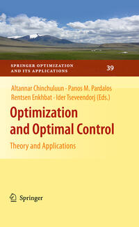 Vorderes Coverbild Optimization and Optimal Control