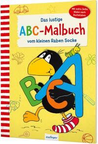 Vorderes Coverbild Der kleine Rabe Socke: Das lustige ABC-Malbuch vom kleinen Raben Socke