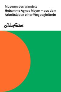Vorderes Coverbild Hebamme Agnes Meyer – aus dem Arbeitsleben einer Wegbegleiterin