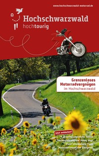 Vorderes Coverbild Motorradtouren Hochschwarzwald hochtourig