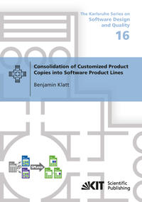 Vorderes Coverbild Consolidation of Customized Product Copies into Software Product Lines