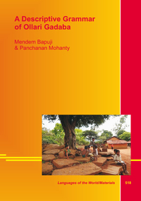 Vorderes Coverbild A Descriptive Grammar of Ollari Gadaba