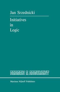 Vorderes Coverbild Initiatives in Logic