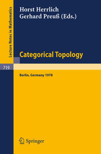 Vorderes Coverbild Categorical Topology