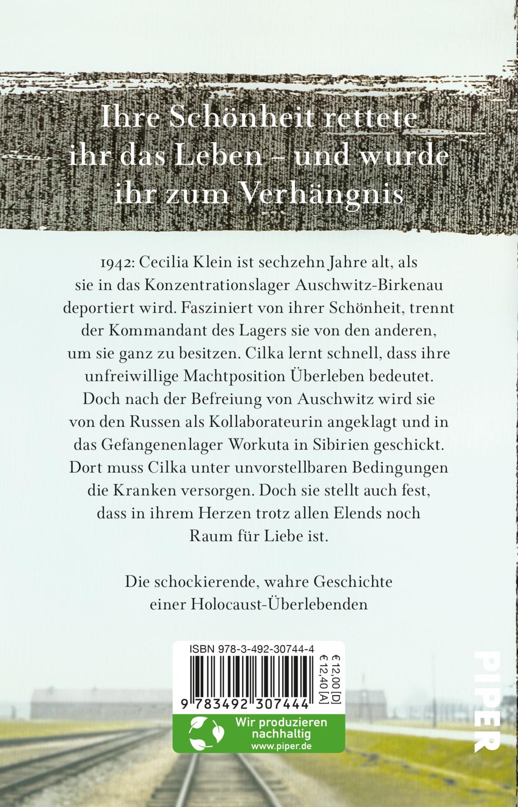 Rückseitencover Das Mädchen aus dem Lager – Der lange Weg der Cecilia Klein