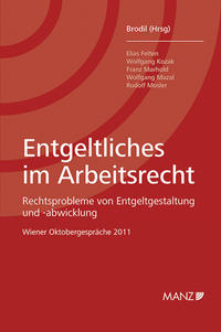 Vorderes Coverbild Entgeltliches im Arbeitsrecht