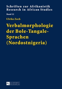 Vorderes Coverbild Verbalmorphologie der Bole-Tangale-Sprachen (Nordostnigeria)