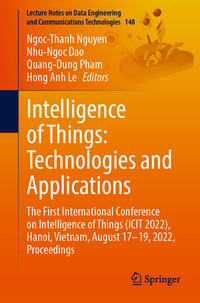 Vorderes Coverbild Intelligence of Things: Technologies and Applications