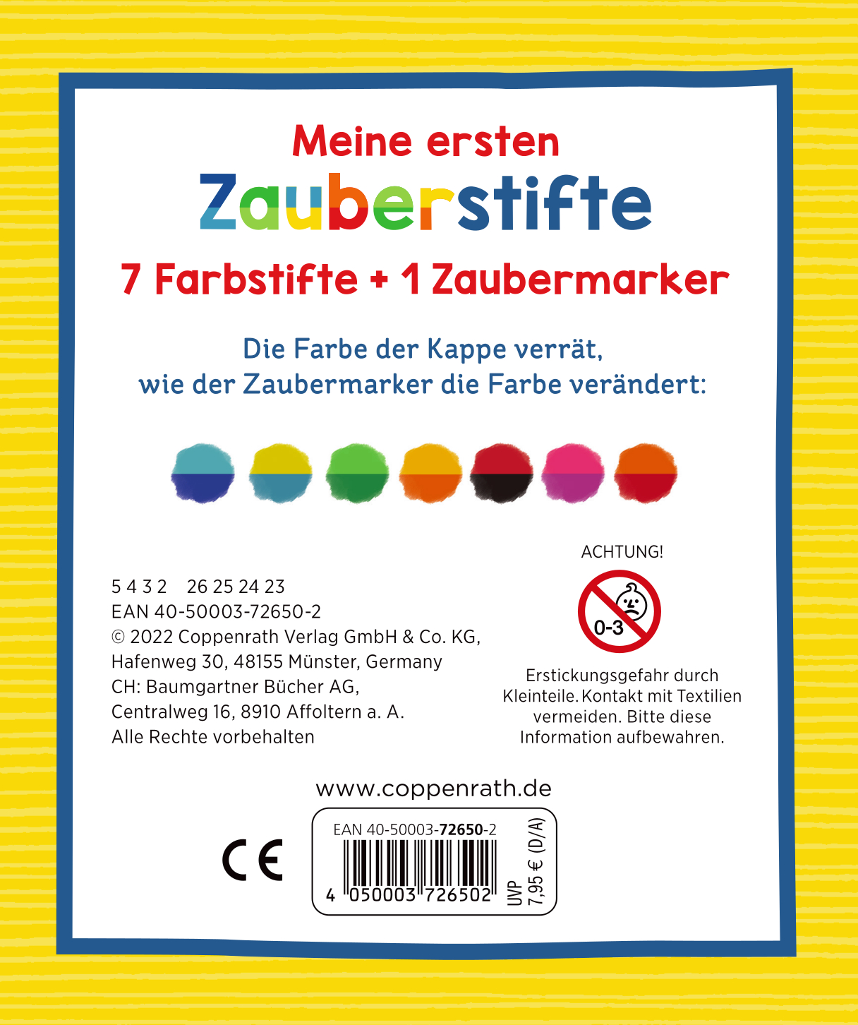 Rückseitencover Meine ersten Zauberstifte