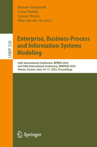 Vorderes Coverbild Enterprise, Business-Process and Information Systems Modeling