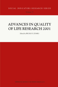 Vorderes Coverbild Advances in Quality of Life Research 2001