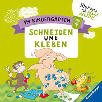 Vorderes Coverbild Im Kindergarten: Schneiden und Kleben