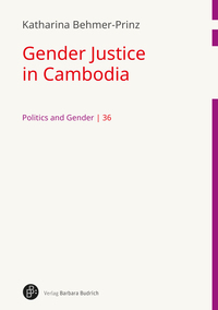 Vorderes Coverbild Gender Justice in Cambodia