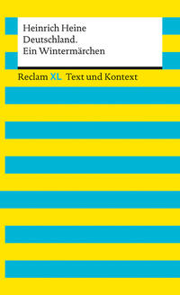 Vorderes Coverbild Deutschland. Ein Wintermärchen. Textausgabe mit Kommentar und Materialien