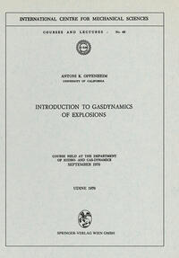 Vorderes Coverbild Introduction to Gasdynamics of Explosions