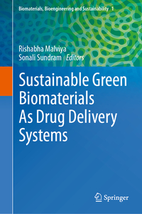Vorderes Coverbild Sustainable Green Biomaterials As Drug Delivery Systems