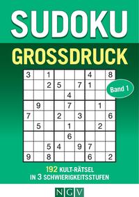 Vorderes Coverbild Sudoku Großdruck - Band 1