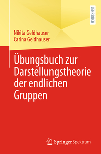 Vorderes Coverbild Übungsbuch zur Darstellungstheorie der endlichen Gruppen