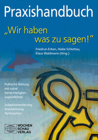 Vorderes Coverbild Praxishandbuch "Wir haben was zu sagen!"
