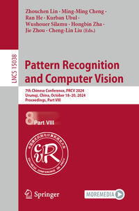 Vorderes Coverbild Pattern Recognition and Computer Vision
