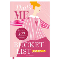 Vorderes Coverbild That’s Me Bucket List | Das ultimative Bucket List Buch für ein erfülltes Leben | Das Ausfüllbuch für 100 unvergessliche Erlebnisse und Momente | 100 Dinge, die man im Leben getan haben muss