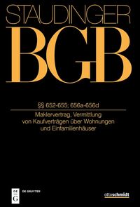 Vorderes Coverbild §§ 652-655; 656a-656d