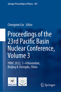 Vorderes Coverbild Proceedings of the 23rd Pacific Basin Nuclear Conference, Volume 3