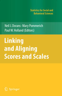 Vorderes Coverbild Linking and Aligning Scores and Scales