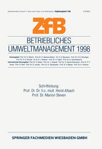 Vorderes Coverbild Betriebliches Umweltmanagement 1998