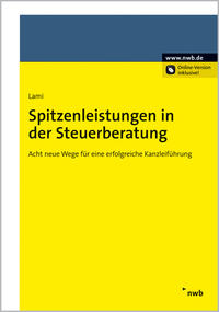 Vorderes Coverbild Spitzenleistungen in der Steuerberatung