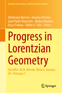 Vorderes Coverbild Progress in Lorentzian Geometry