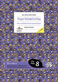 Vorderes Coverbild LILA08 Finger-Schmätterling, Liederheft